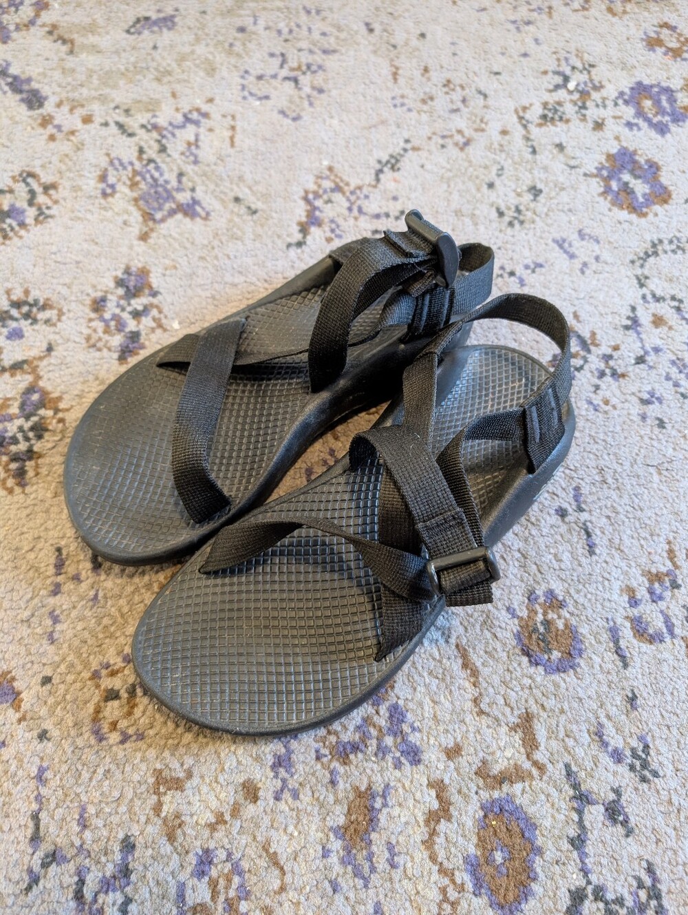 Chacos Women's Z/1 Adjustable Strap Classic Sandal Size 8 In Black